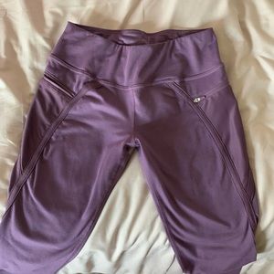Hylete Purple Leggings (mid leg)